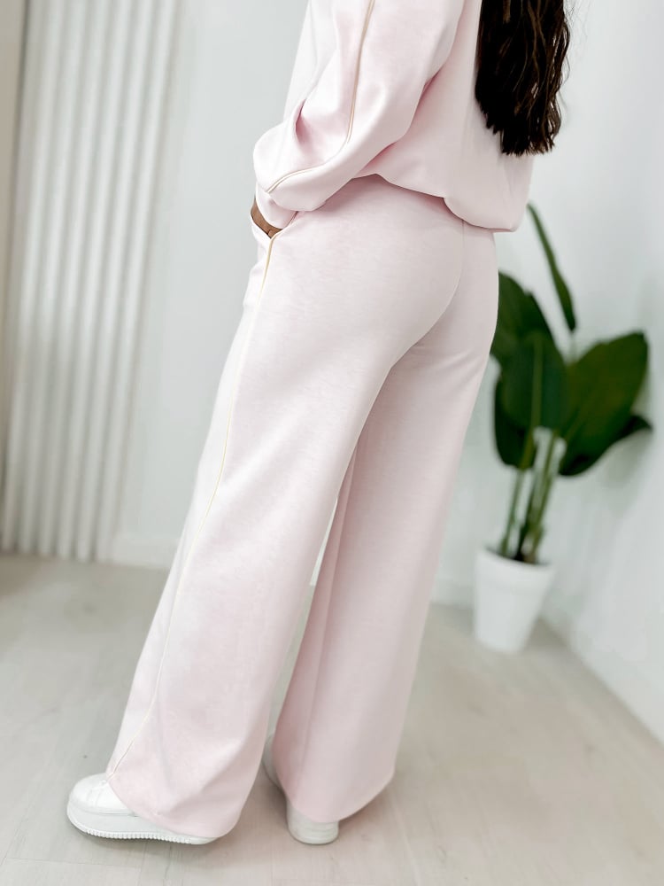 KOMPLET SUTTON PUDROWY RÓŻ