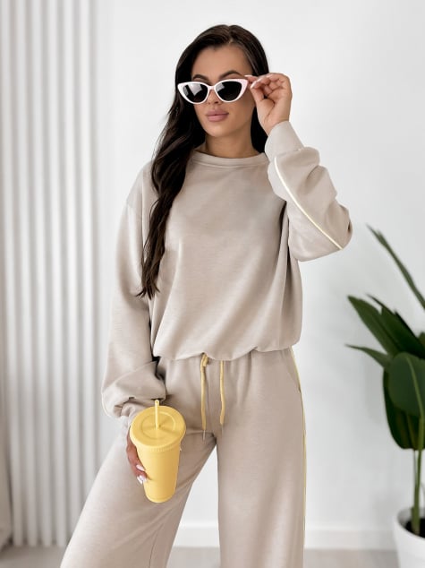 KOMPLET SUTTON BEŻOWY