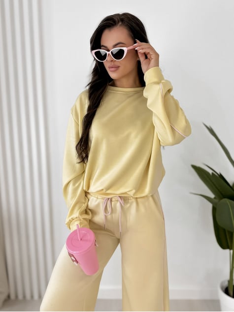 KOMPLET SUTTON ŻÓŁTY