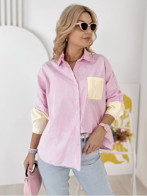 KOSZULA DANIELLE RÓŻOWA