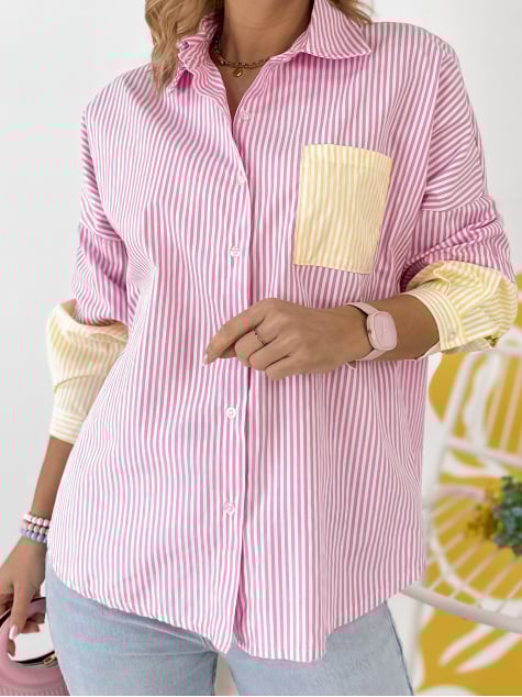 KOSZULA DANIELLE RÓŻOWA