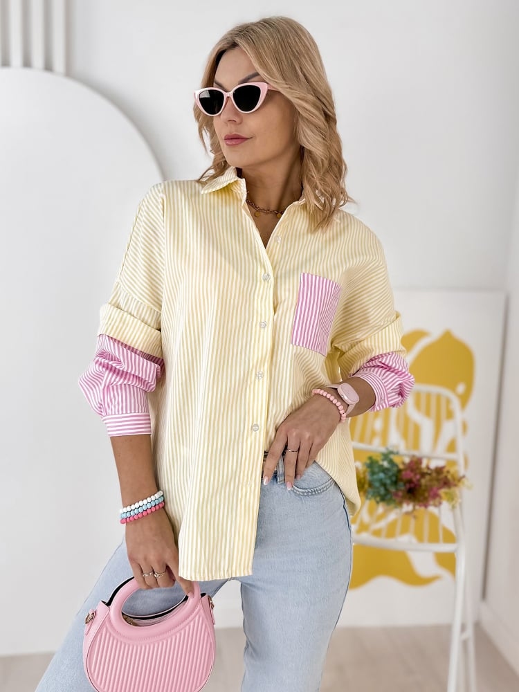 KOSZULA DANIELLE ŻÓŁTA