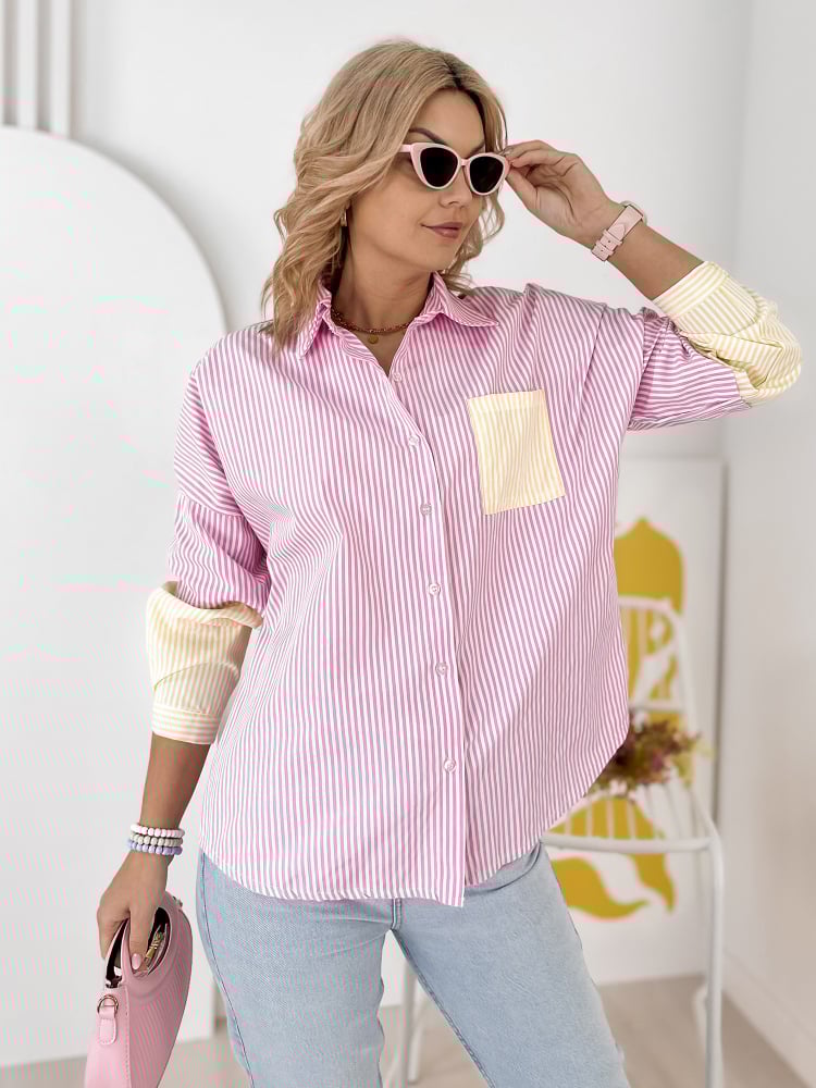 KOSZULA DANIELLE RÓŻOWA