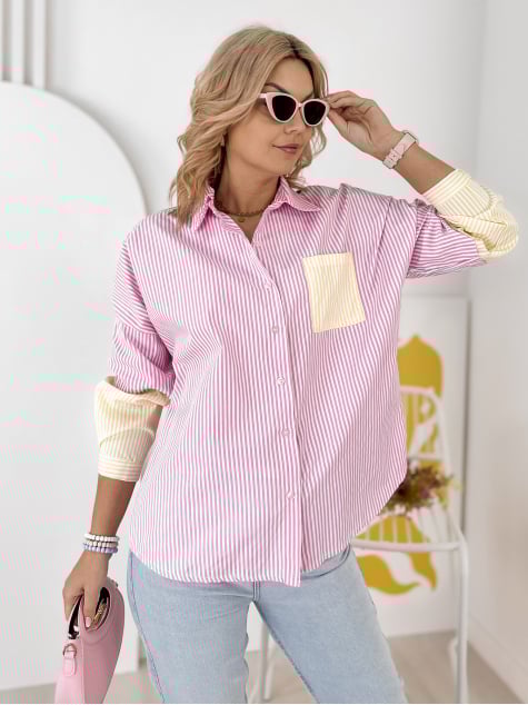 KOSZULA DANIELLE RÓŻOWA