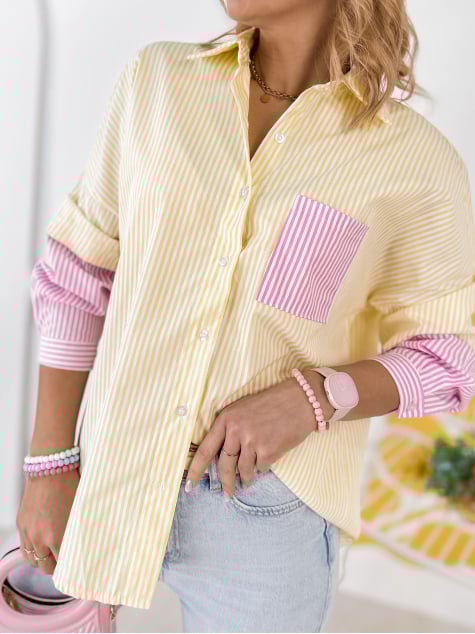 KOSZULA DANIELLE ŻÓŁTA