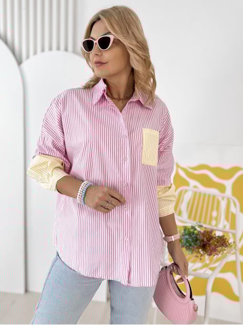 KOSZULA DANIELLE RÓŻOWA