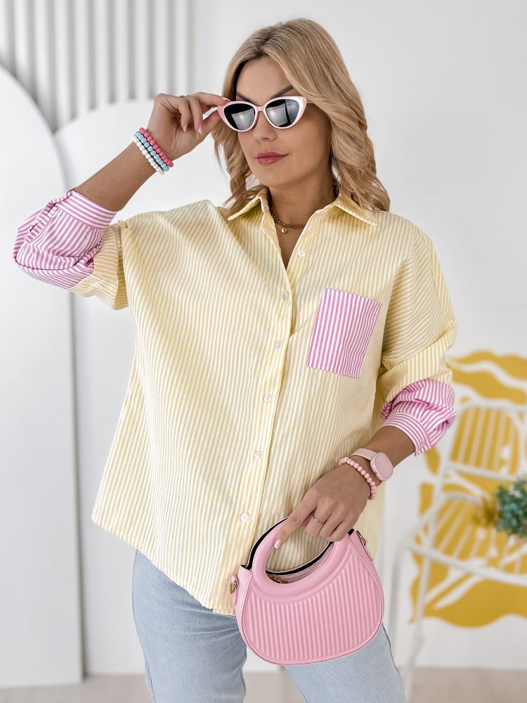 KOSZULA DANIELLE ŻÓŁTA