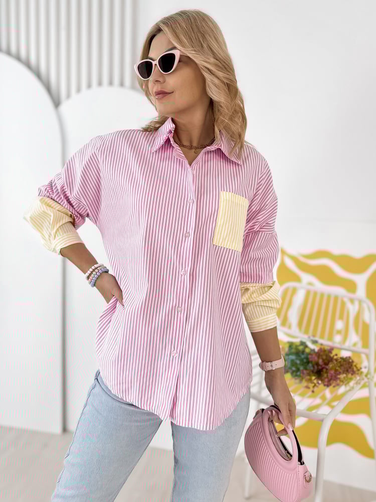 KOSZULA DANIELLE RÓŻOWA