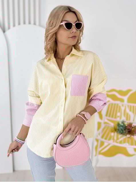 KOSZULA DANIELLE ŻÓŁTA