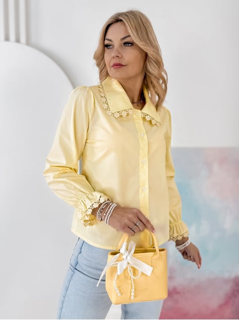 KOSZULA LUVRE ŻÓŁTA