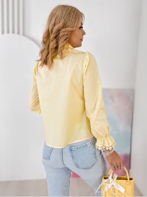 KOSZULA LUVRE ŻÓŁTA