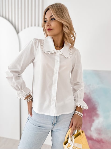 KOSZULA LUVRE BIAŁA