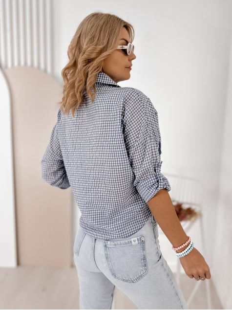 KOSZULA LUMIERE GRANATOWA