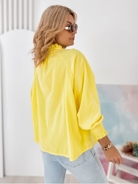 KOSZULA SZTRUKSOWA CANNE ŻÓŁTA