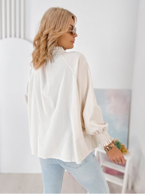 KOSZULA SZTRUKSOWA CANNE BEŻOWA