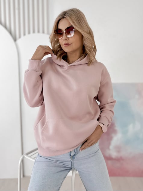 BLUZA AVIGNON PUDROWY RÓŻ