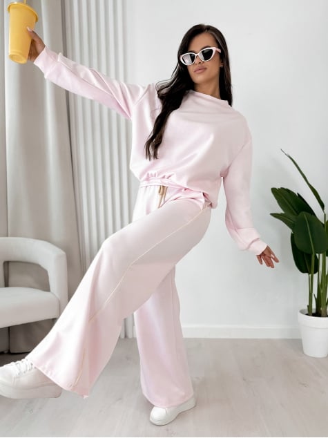 KOMPLET SUTTON PUDROWY RÓŻ