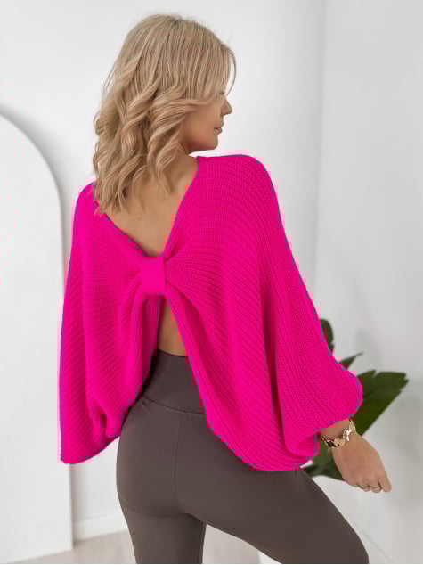 SWETER ASPEN RÓŻOWY