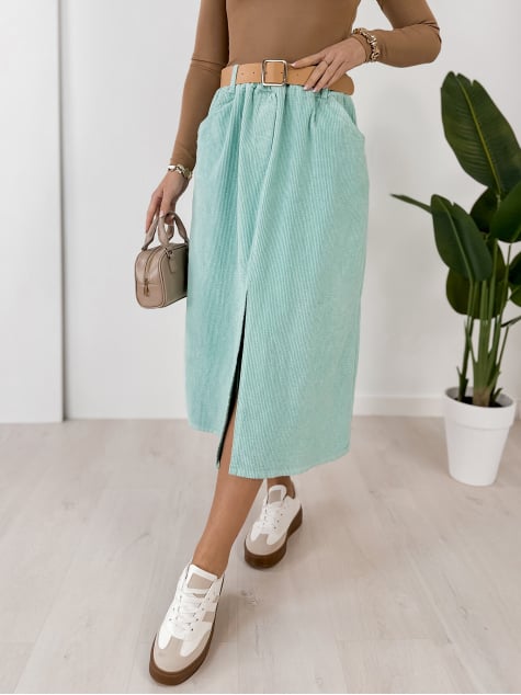 SPÓDNICA SZTRUKSOWA TIBES...