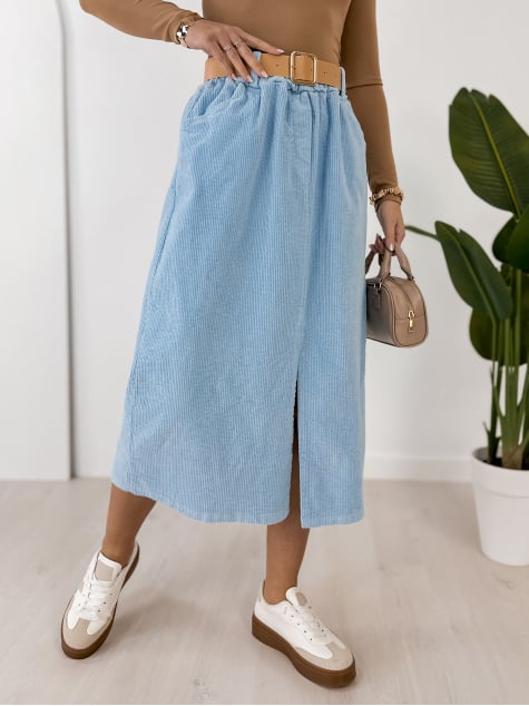 SPÓDNICA SZTRUKSOWA TIBES...