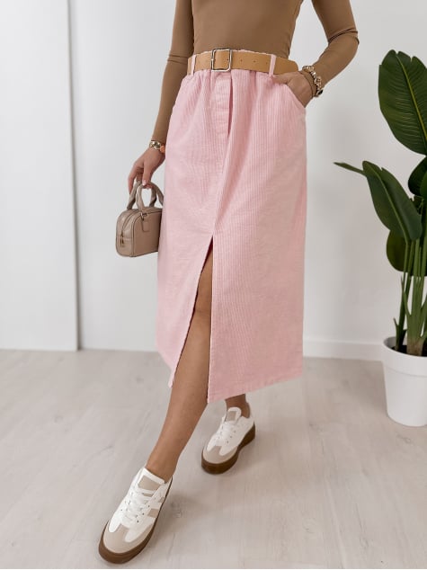 SPÓDNICA SZTRUKSOWA TIBES...