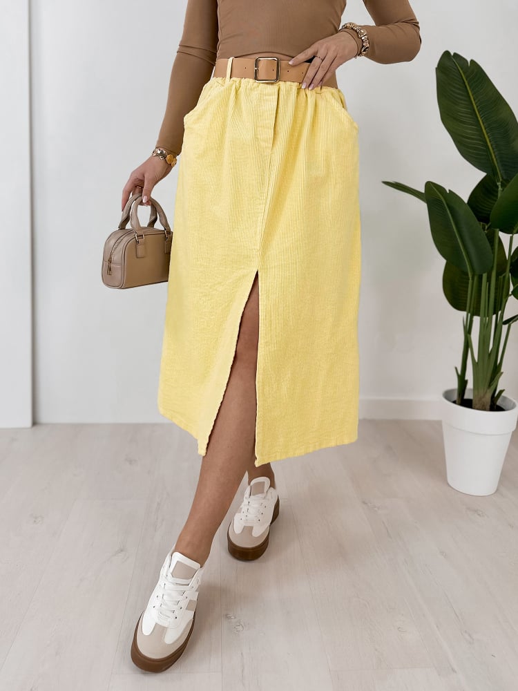 SPÓDNICA SZTRUKSOWA TIBES...