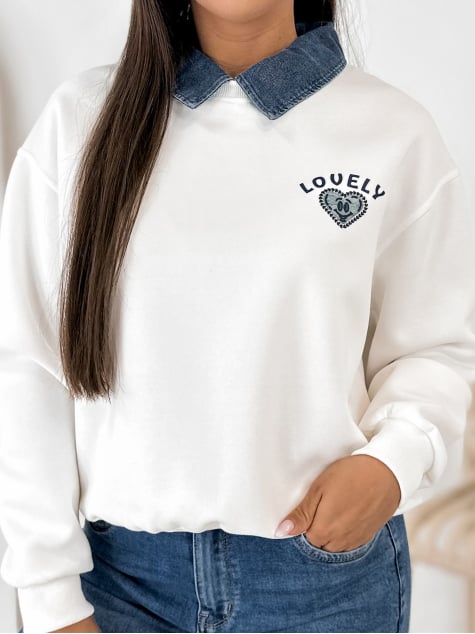 BLUZA LOVELLY ECRU