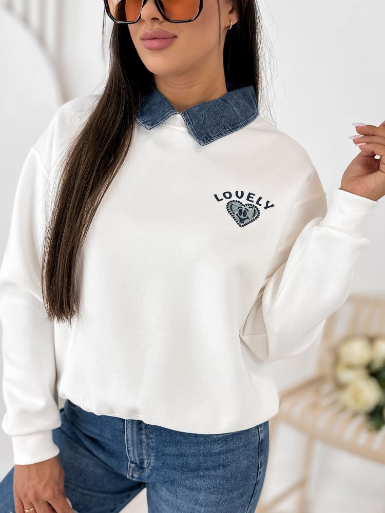 BLUZA LOVELLY ECRU