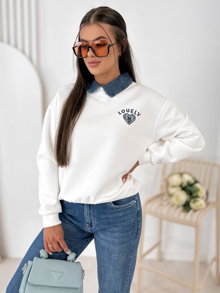 BLUZA LOVELLY ECRU