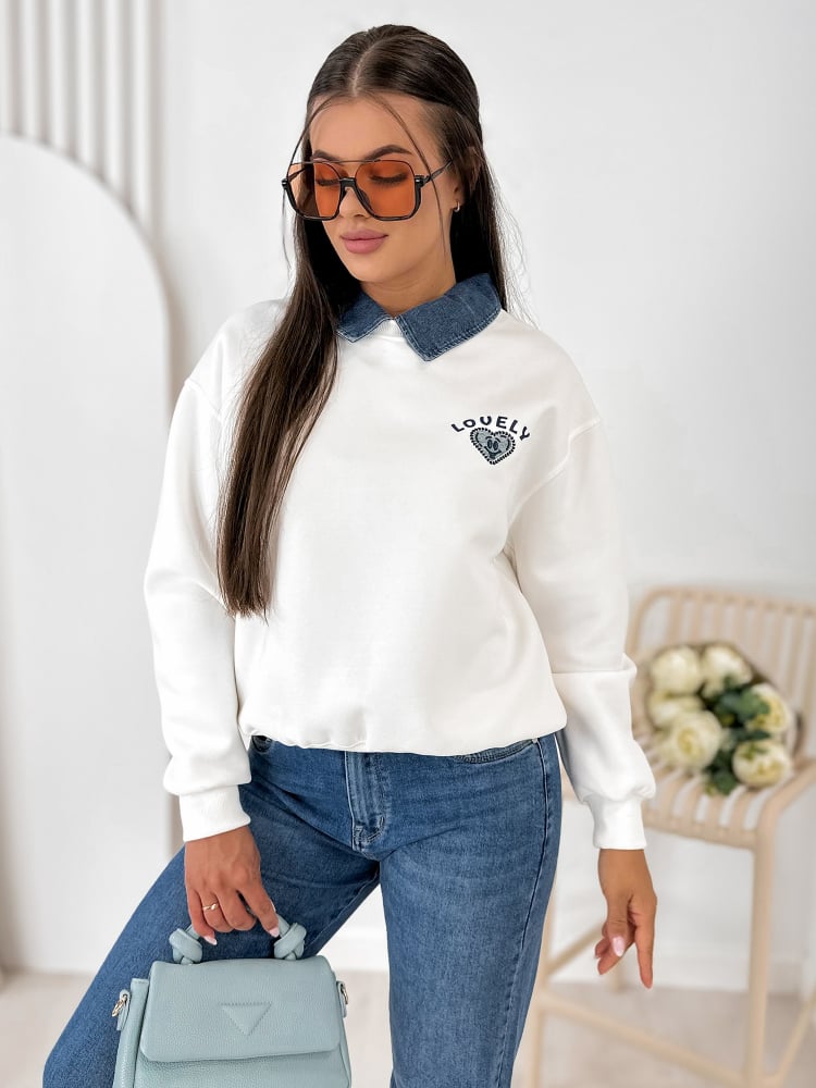 BLUZA LOVELLY ECRU