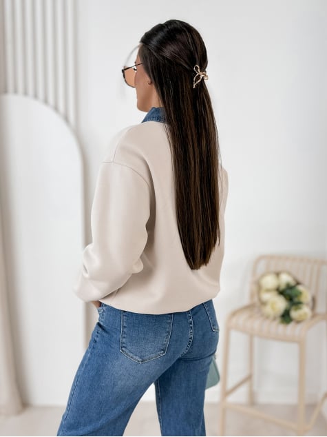 BLUZA LOVELLY BEŻOWA
