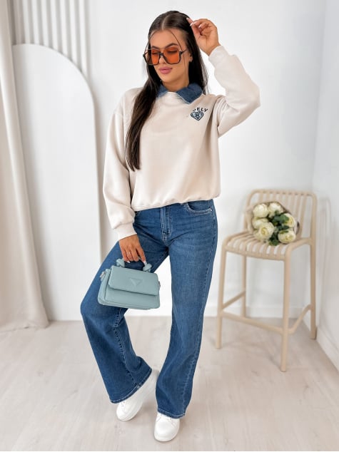 BLUZA LOVELLY BEŻOWA