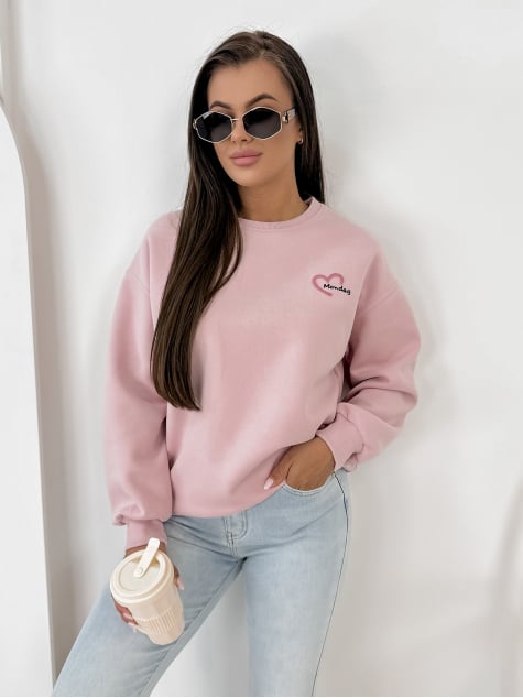 BLUZA PERIGORD PUDROWY RÓŻ