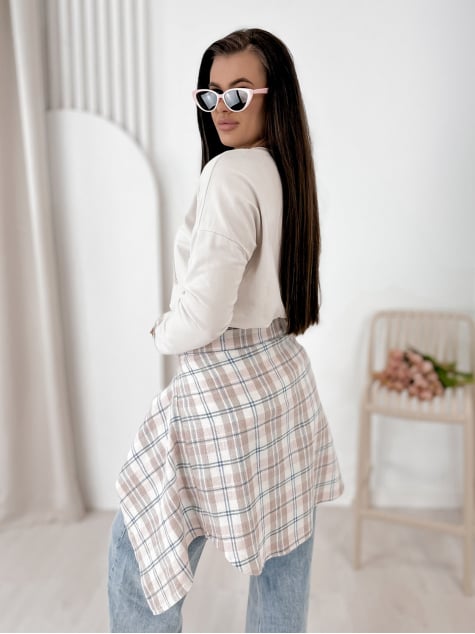 BLUZKA MONCHERI BEŻOWA