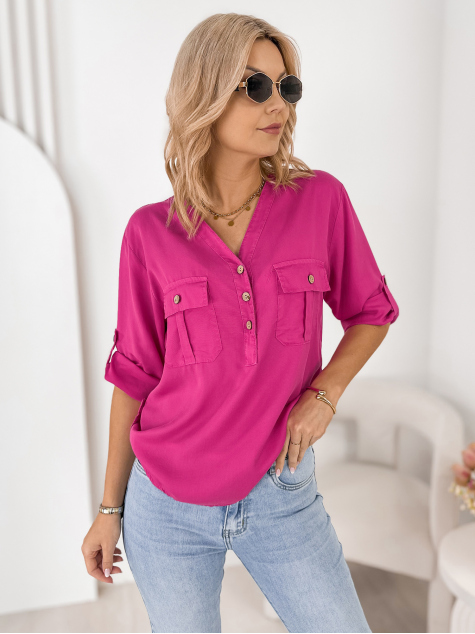 BLUZKA ISETTE RÓŻOWA