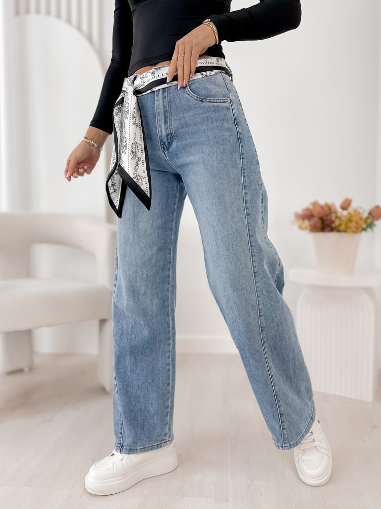 SPODNIE TEGAN JEANSOWE