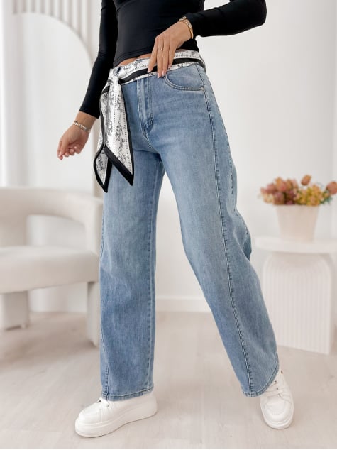 SPODNIE TEGAN JEANSOWE