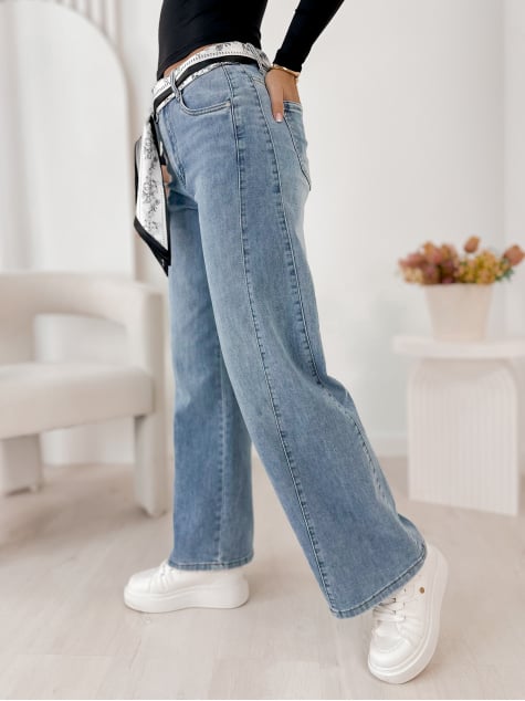 SPODNIE TEGAN JEANSOWE