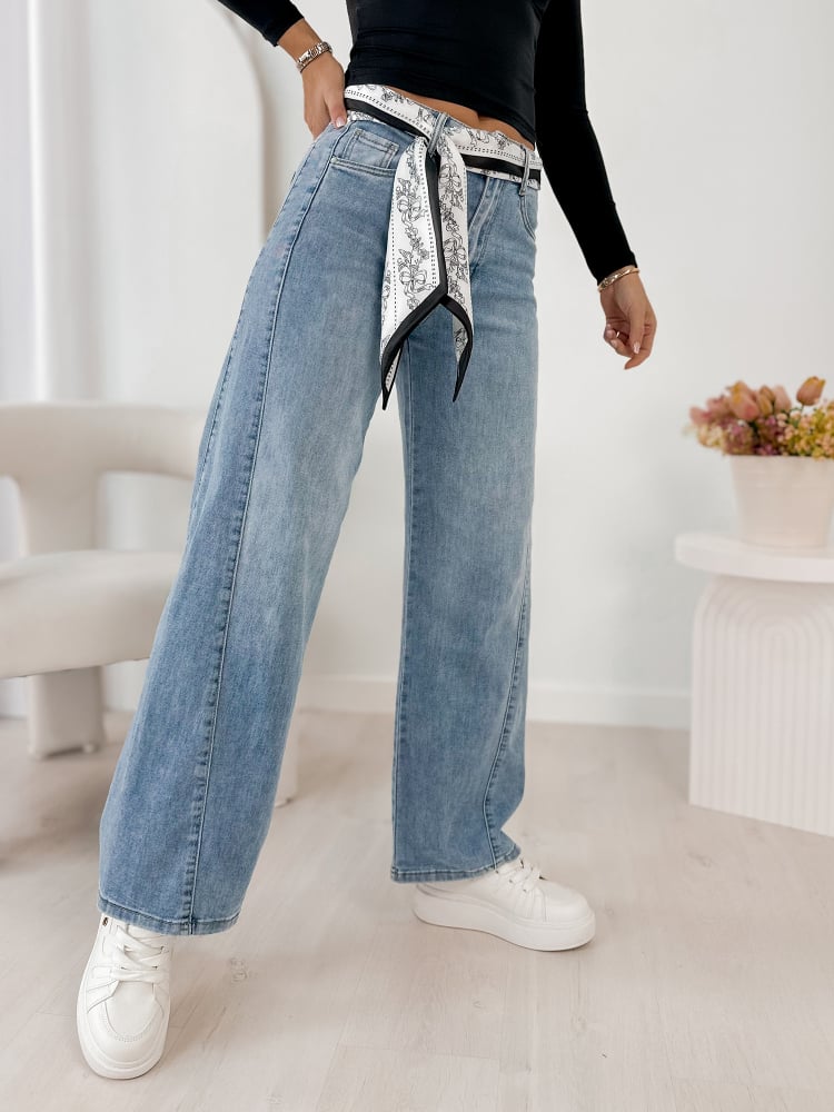 SPODNIE TEGAN JEANSOWE