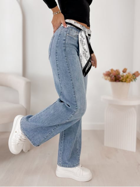 SPODNIE TEGAN JEANSOWE