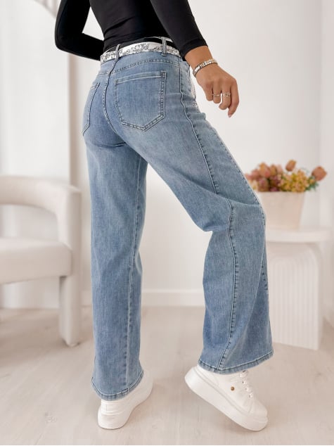 SPODNIE TEGAN JEANSOWE