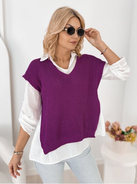 KOMPLET ARNEZ FUKSJA