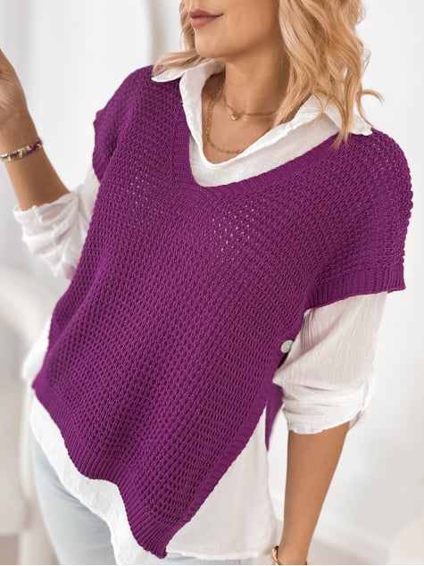 KOMPLET ARNEZ FUKSJA