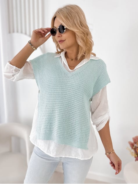 KOMPLET ARNEZ MIĘTOWY