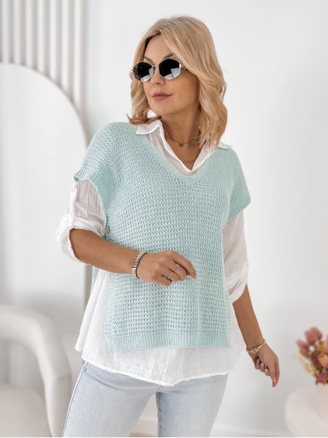 KOMPLET ARNEZ MIĘTOWY