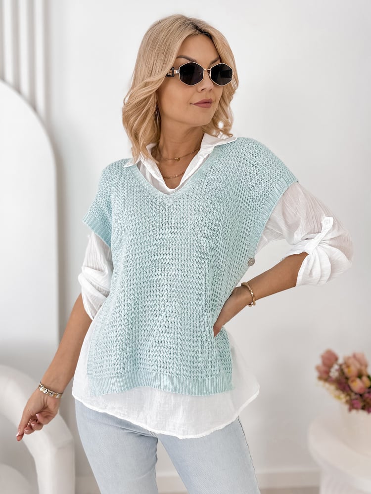 KOMPLET ARNEZ MIĘTOWY