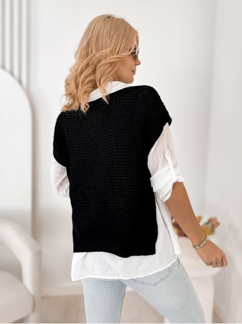 KOMPLET ARNEZ CZARNY