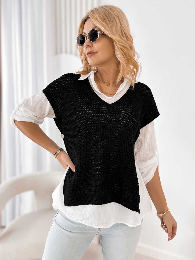 KOMPLET ARNEZ CZARNY