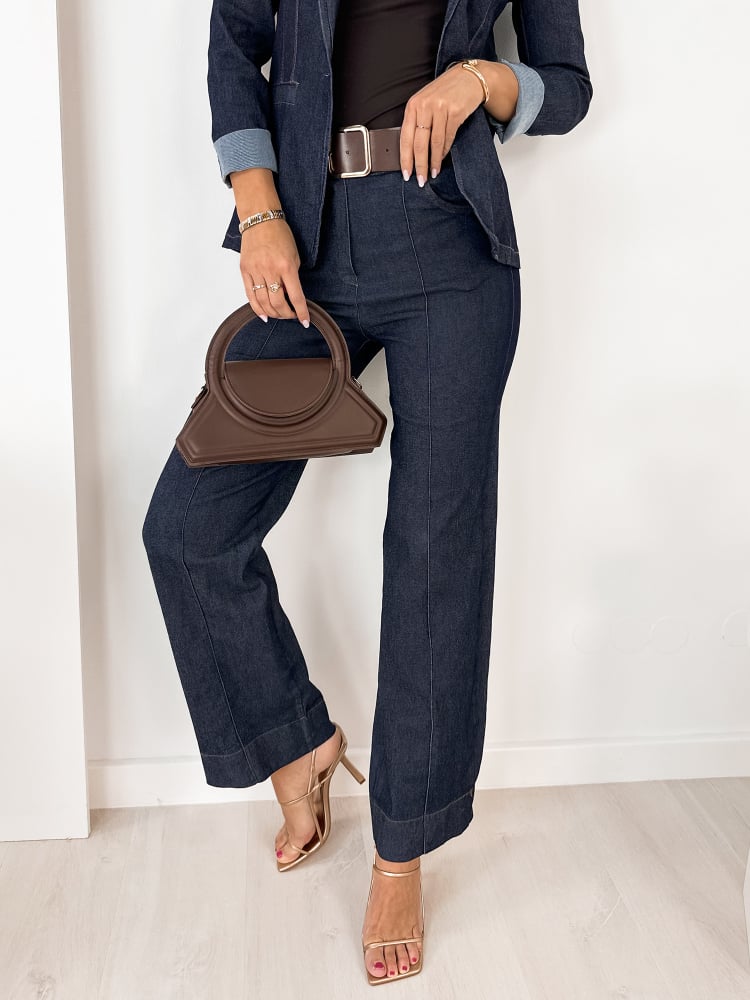 SPODNIE SANCERE GRANATOWE