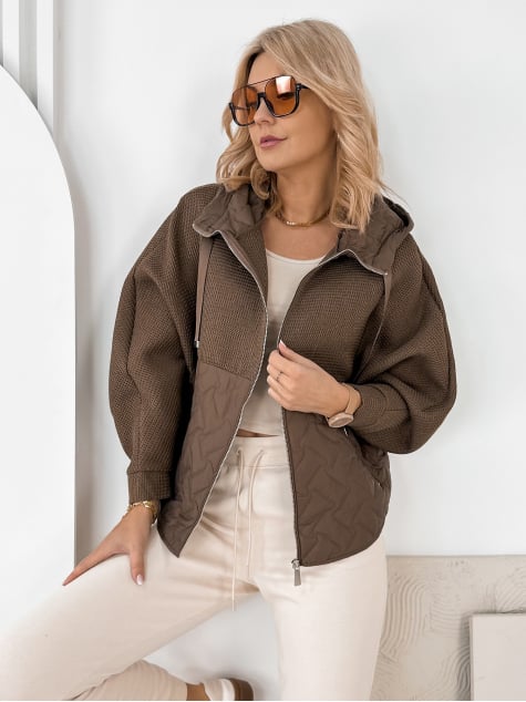 KURTKA BERENICE BRĄZOWA